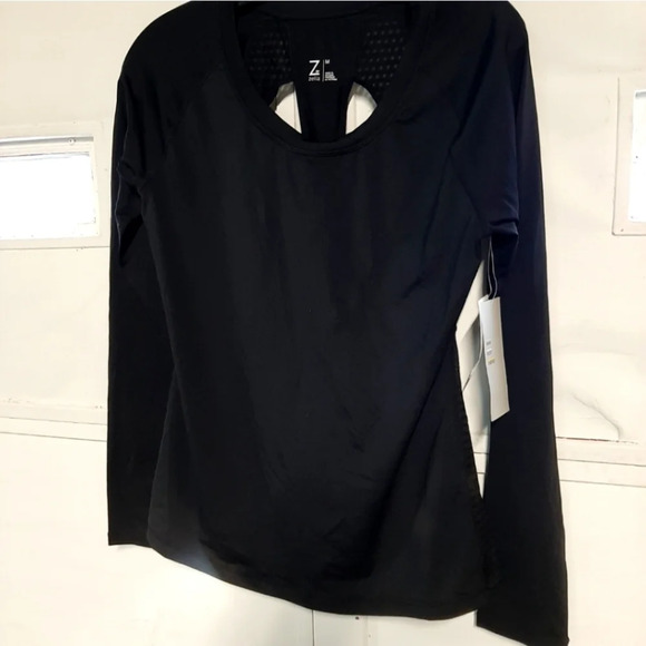 Zella Tops - NWT womens black athletic long sleeve shirt by Zella from Nordstrom